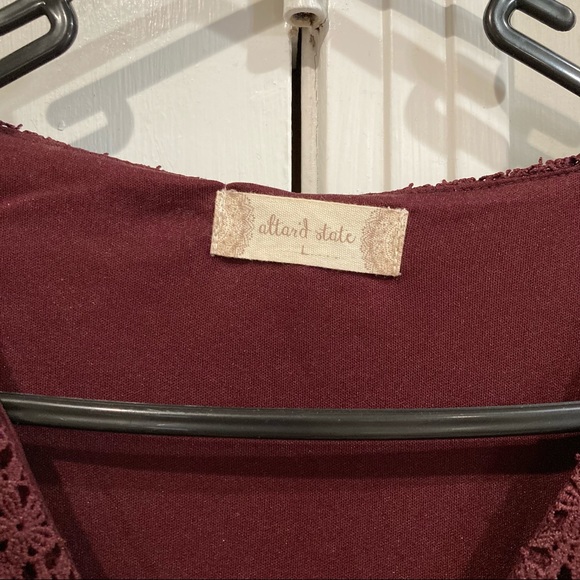 Altar’d State Velvet Dress - size L - Picture 2 of 6